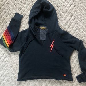 Aviator Nation cropped sweatshirt. Great condition